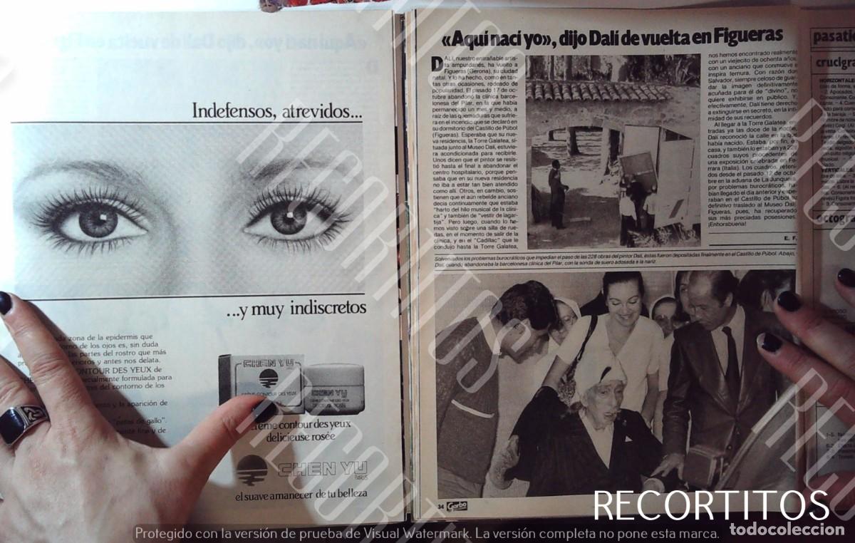 Coleccionismo de revistas y peri&oacute;dicos: salvador dali en figueras