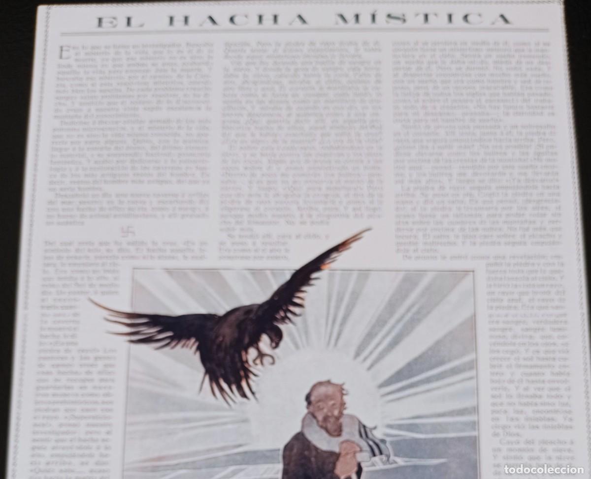 Coleccionismo de Revistas y Peri&oacute;dicos: EL HACHA M&Iacute;STICA - MIGUEL DE UNAMUNO - UNA HOJA PUBLI 1900