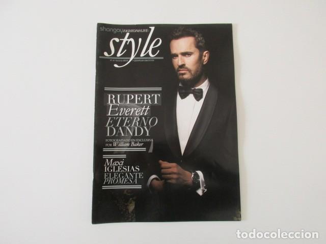 Coleccionismo de Revistas y Peri&oacute;dicos: SHANGAY STYLE N&ordm; 6 - REVISTA GAY 2009 - RUPERT EVERETT - MAXI IGLESIAS - MIGUEL POVEDA CULTURA LGTB