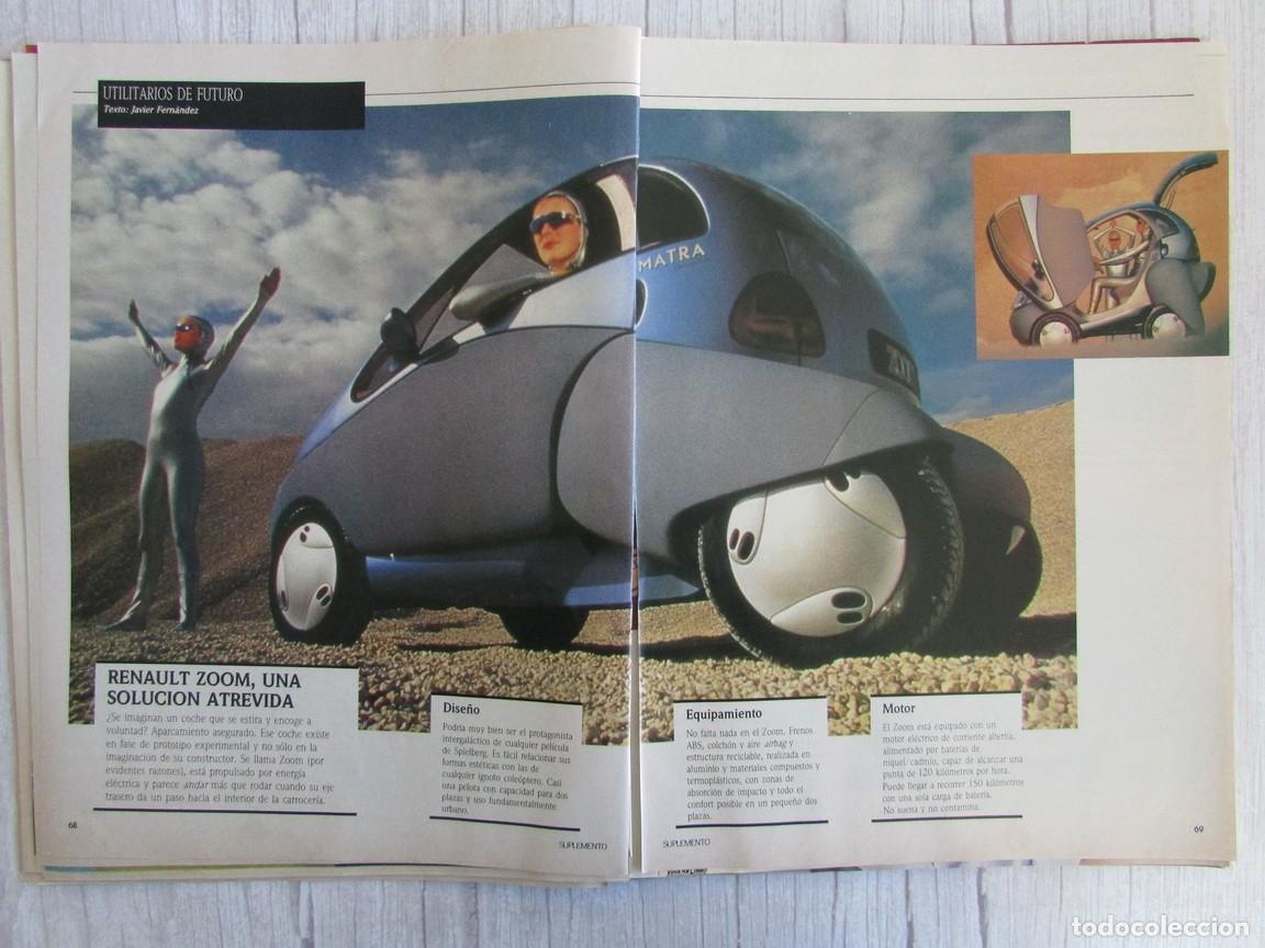 Coleccionismo de Revistas y Peri&oacute;dicos: RECORTE REVISTA SUPLEMENTO SEMANAL 8 NOVIEMBRE 1992 RENAULT ZOOM 3 P&Aacute;GS