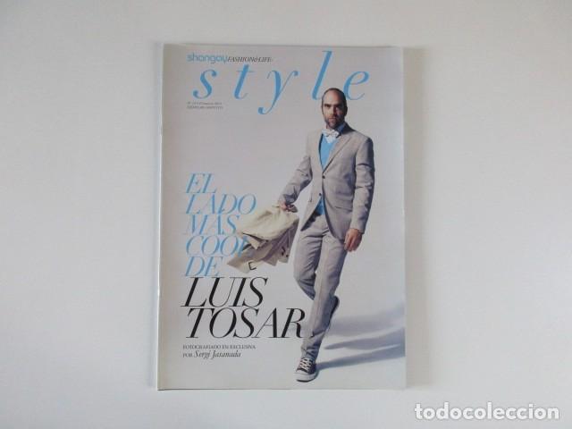 Coleccionismo de Revistas y Peri&oacute;dicos: SHANGAY STYLE N&ordm; 15 - A&Ntilde;O 2012 - LUIS TOSAR - DIEGO MART&Iacute;N - BENJAMIN MILLEPIED - CULTURA LGTB