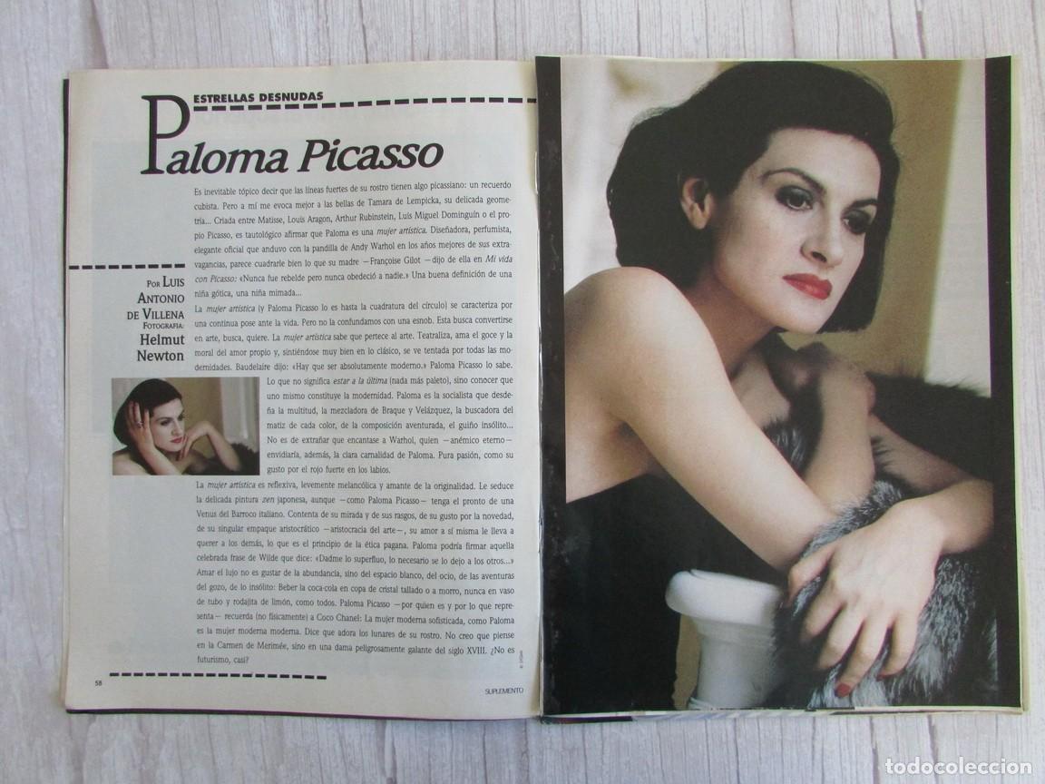 Coleccionismo de Revistas y Peri&oacute;dicos: RECORTE REVISTA SUPLEMENTO SEMANAL 26 SEPTIEMBRE 1993 PALOMA PICASSO