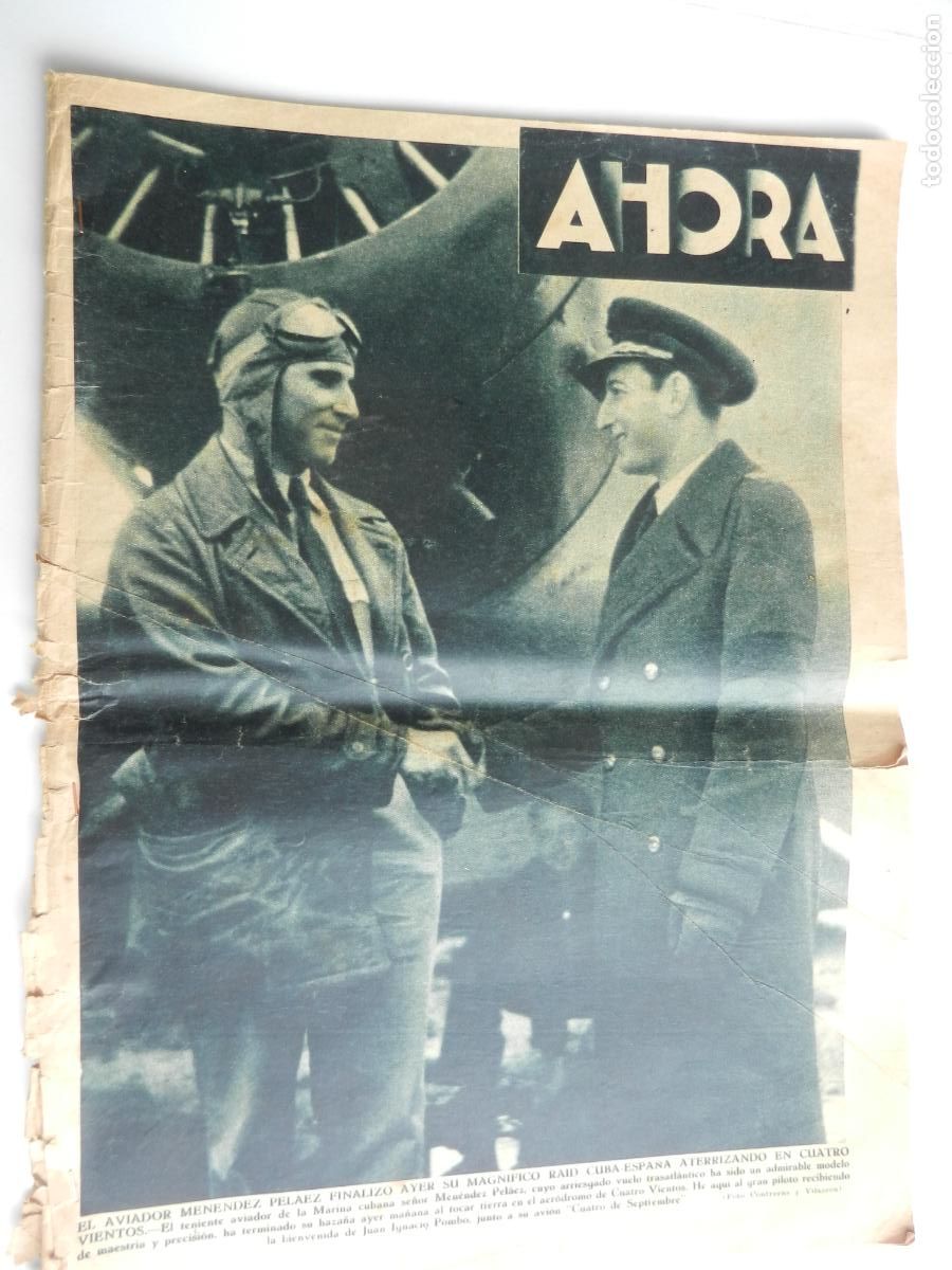 Coleccionismo de revistas y peri&oacute;dicos: AHORA REVISTA DE LA SEGUNDA REPUBLICA N&ordm; 1610 - 22-FEBRERO DE 1936