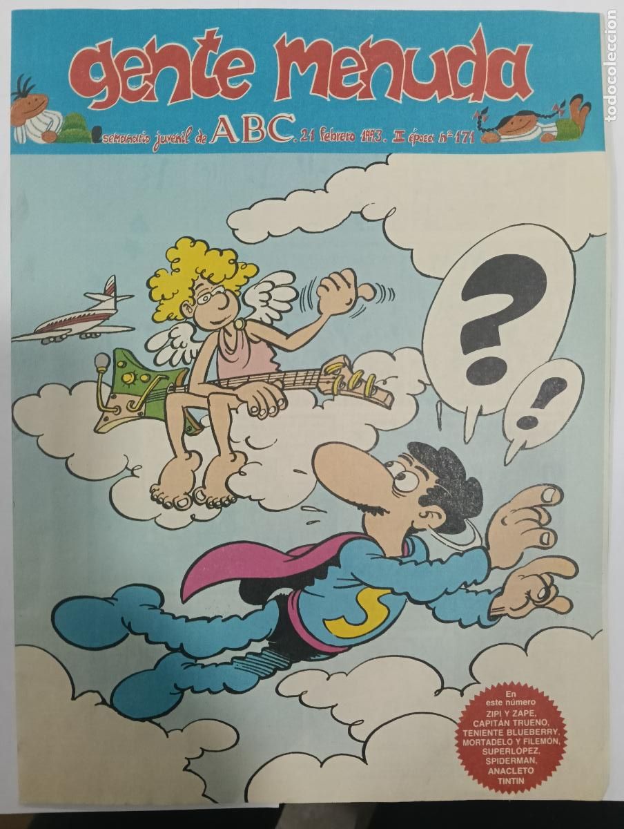 Coleccionismo de Revistas y Peri&oacute;dicos: GENTE MENUDA N&ordm; 171 SUPLEMENTO ABC