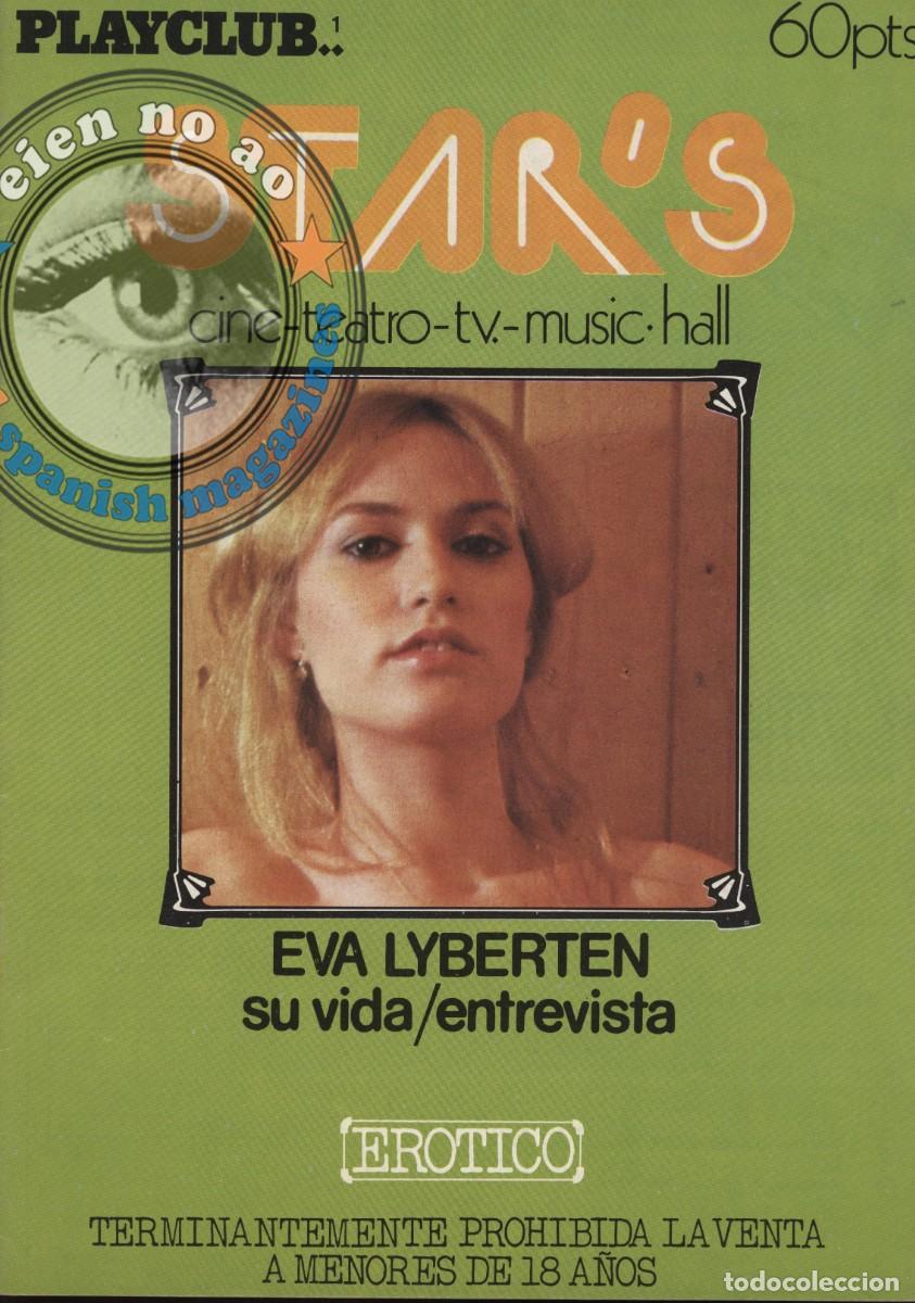 Coleccionismo de Revistas y Peri&oacute;dicos: PLAYCLUB STAR'S # 1 / 1978 ~ Revista monogr&aacute;fica EVA LYBERTEN ~ Muy rara