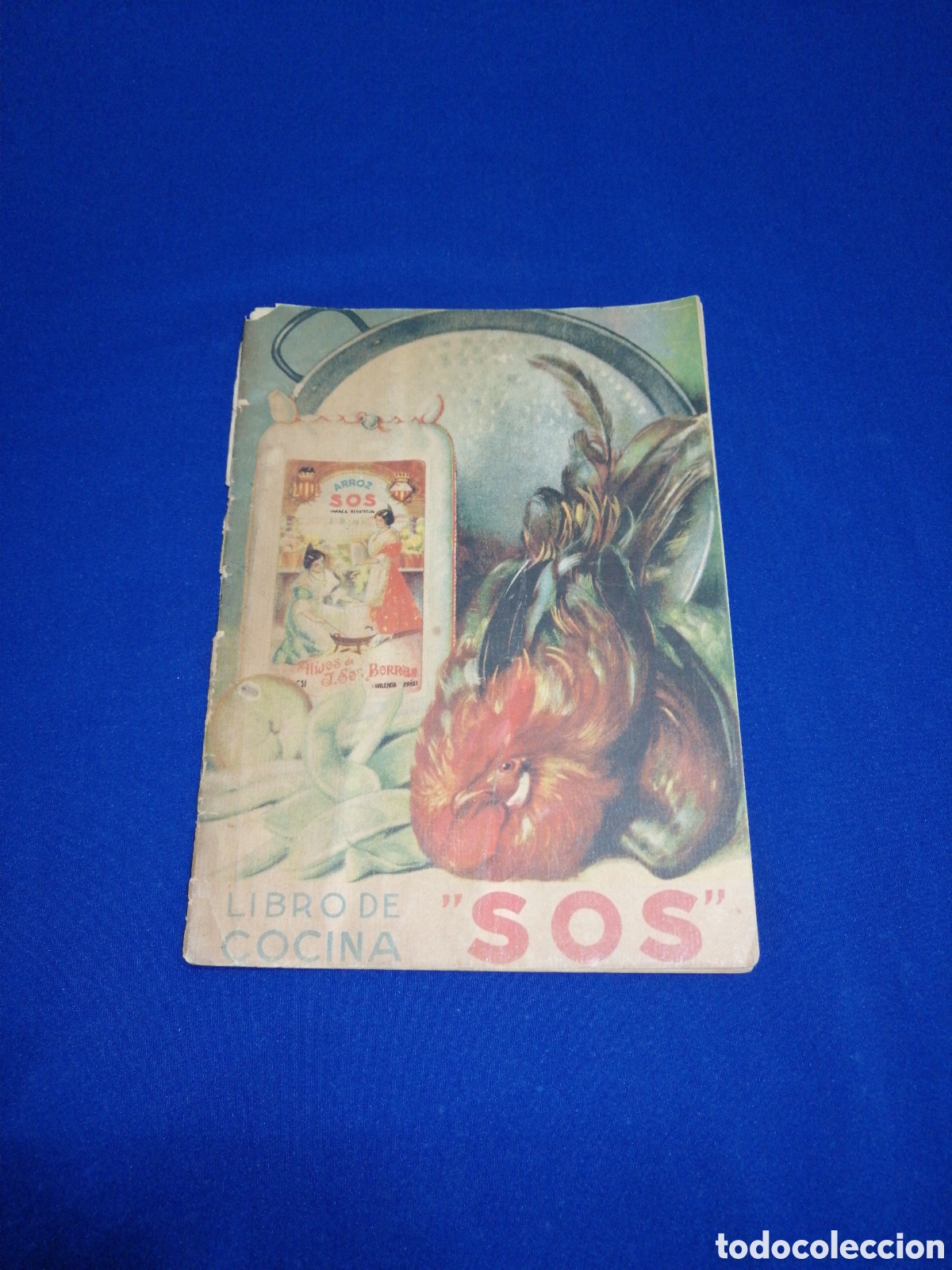 Collection Magazines and Newspapers: LIBRO DE COCINA &rdquo; SOS&rdquo; ALGEMESI (REVISTA PEQUE&Ntilde;A)