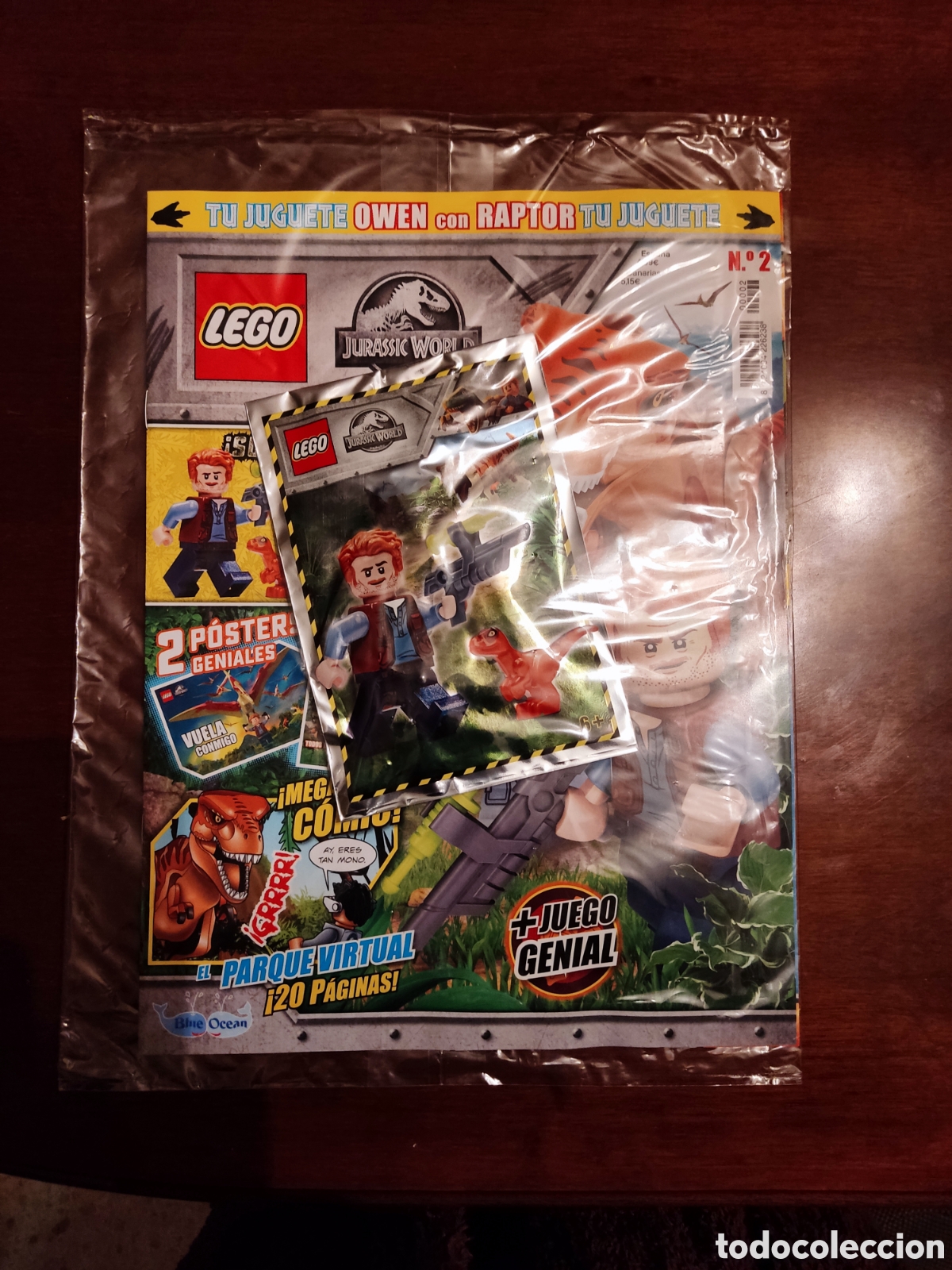 Coleccionismo de Revistas y Peri&oacute;dicos: Lego Revista Jurassic World n&deg; 2 Precintada