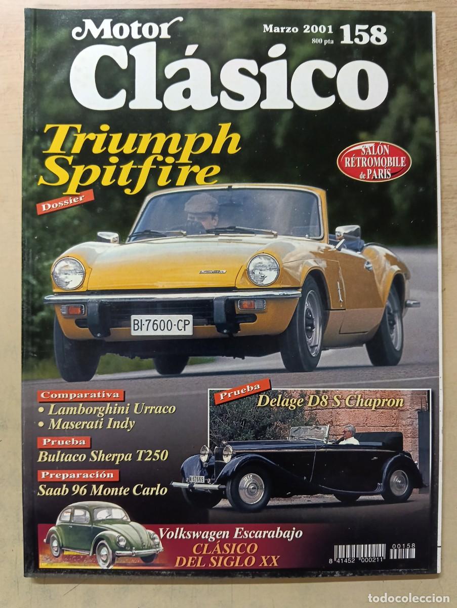 Coleccionismo de Revistas y Peri&oacute;dicos: Motor Cl&aacute;sico 158 marzo 2001 Triumph Spitfire