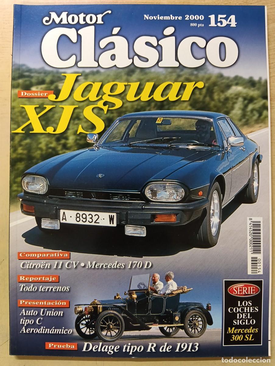 Coleccionismo de Revistas y Peri&oacute;dicos: Motor Cl&aacute;sico 154 noviembre 2000 Jaguar XJS