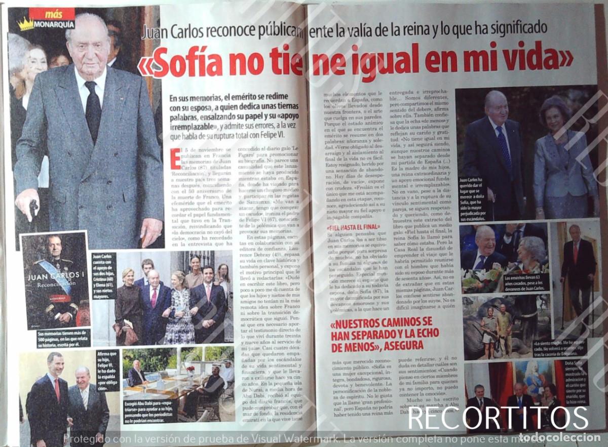 Sammeln von Zeitschriften und Zeitungen: JAUN CARLOS I REY DE ESPA&Ntilde;A SOFIA