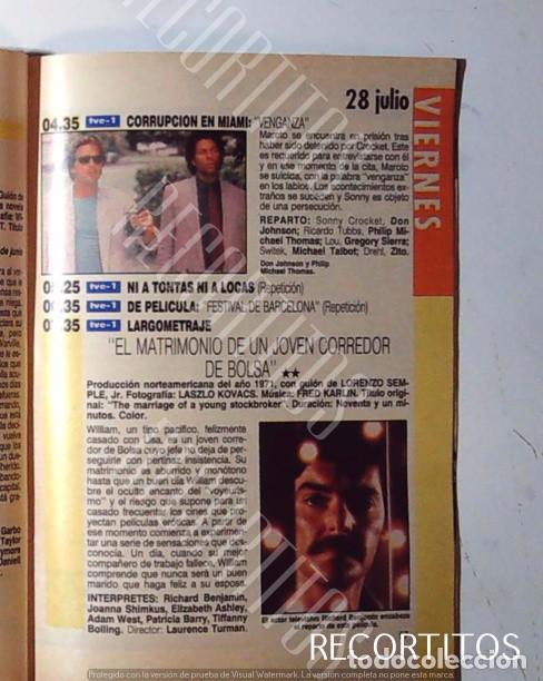 Coleccionismo de Revistas y Peri&oacute;dicos: DON JOHNSON CORRUPCION EN MIAMI VICE michel thomas PAUL RICHARD BENJAMIN FONT VELLA AGUA
