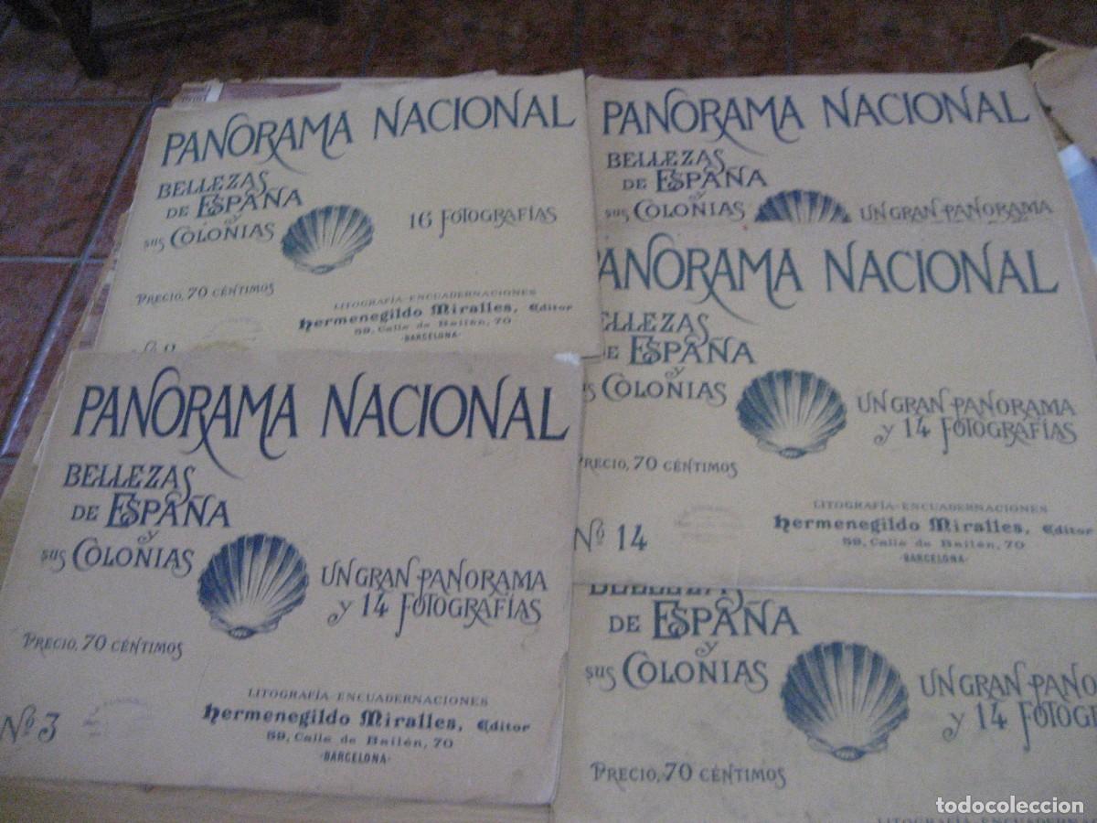 Coleccionismo de Revistas y Peri&oacute;dicos: panorama nacional bellezas de espa&ntilde;a y sus colonias n&ordm;- 3 , 5 , 8 ,14 . 13 ,