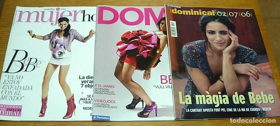 Collection Magazines and Newspapers: Lote 3 Revistas BEBE Dominical 2006 + Dominical 2009 + Mujer Hoy 2009