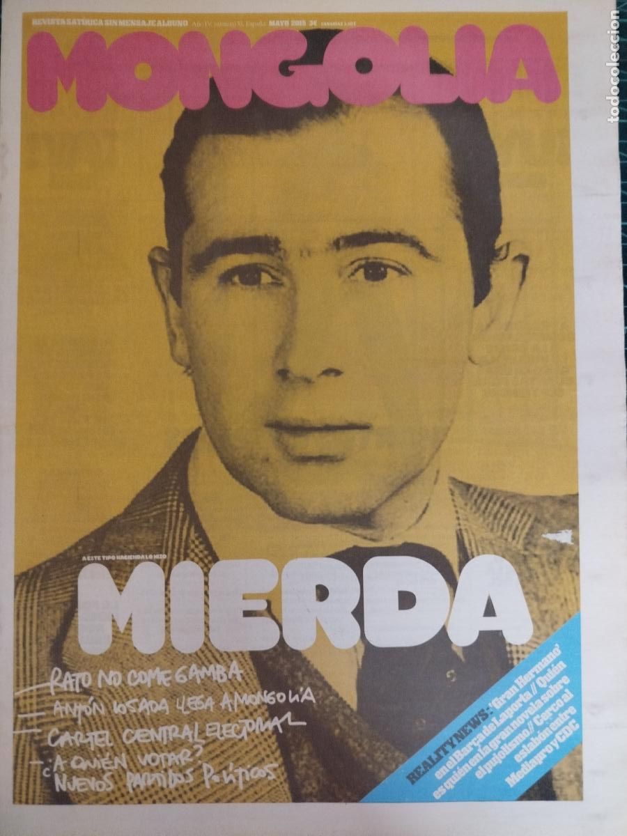 Coleccionismo de revistas y peri&oacute;dicos: REVISTA MONGOLIA N&ordm; 33 MAYO 2015 SAT&Iacute;RICA, POLITICA