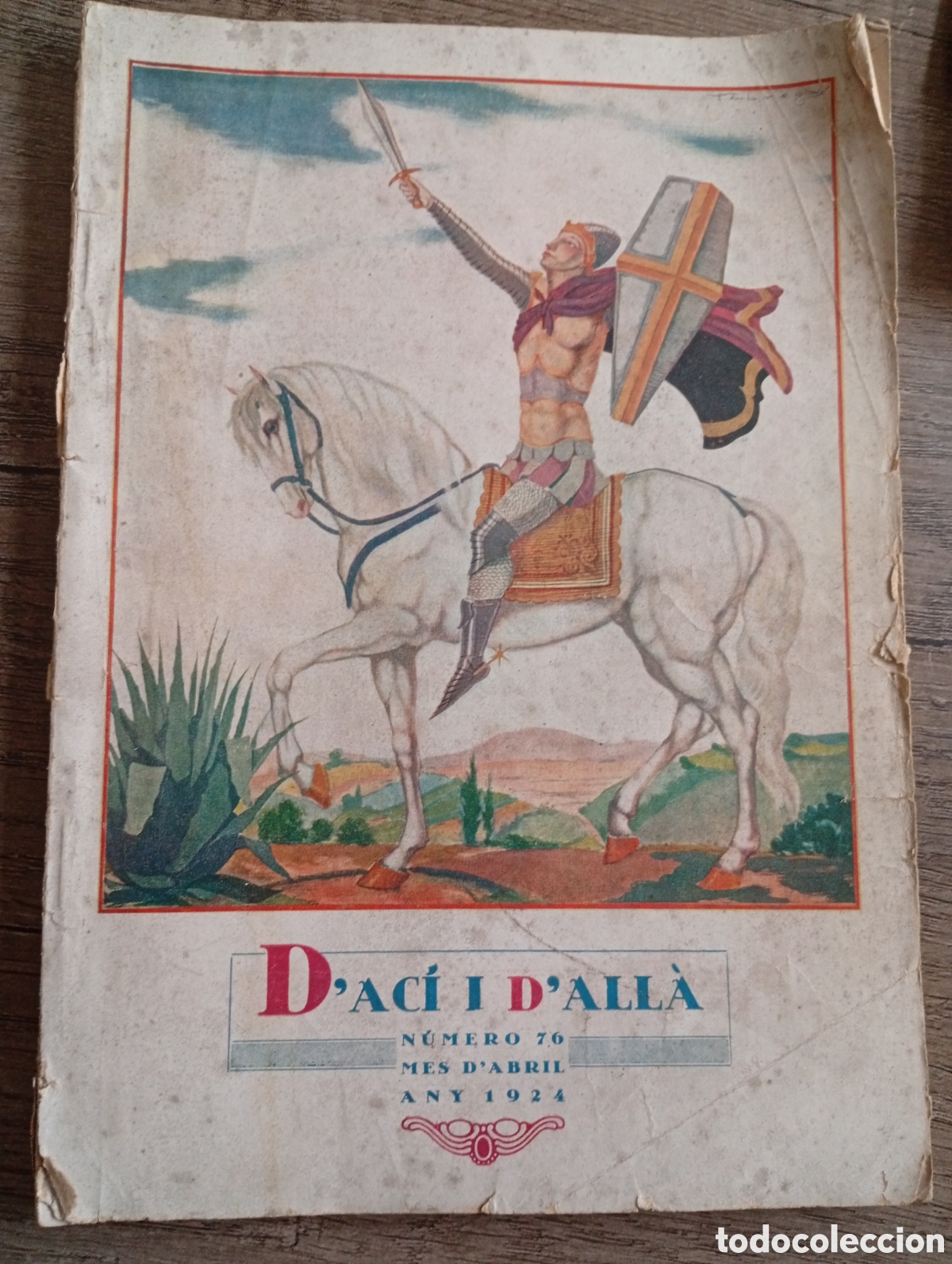 Coleccionismo de Revistas y Peri&oacute;dicos: Revista catalanista d aci i d alla.1924.alfonso XIII.nacionalista.lliga regionalista.catalunya.cata