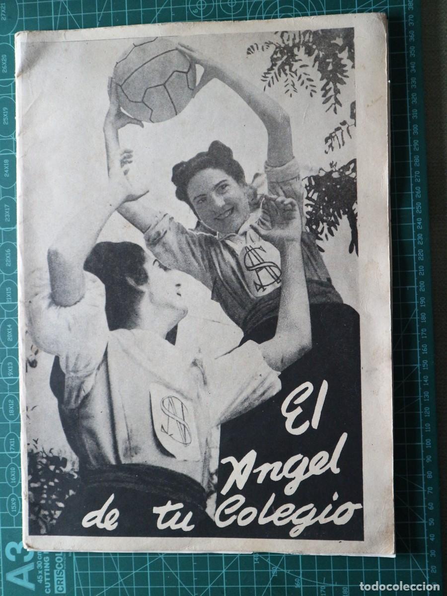Coleccionismo de revistas y peri&oacute;dicos: ANTIGUA REVISTA EL ANGEL DE TU COLEGIO MEMORIA DEL SANTO ANGEL BADAJOZ 1948-49