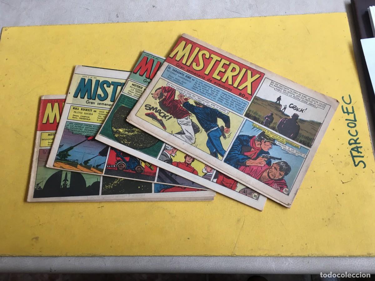Collection Magazines and Newspapers: MISTERIX, 4 NUMEROS (VER ULTIMA FOTO) A&Ntilde;O 1954