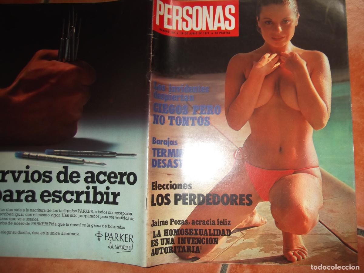 Coleccionismo de Revistas y Peri&oacute;dicos: Personas n&ordm; 189, Jaime Pozas, Lina Vik, ONCE, ciegos pero no tontos, pobres para una democracia