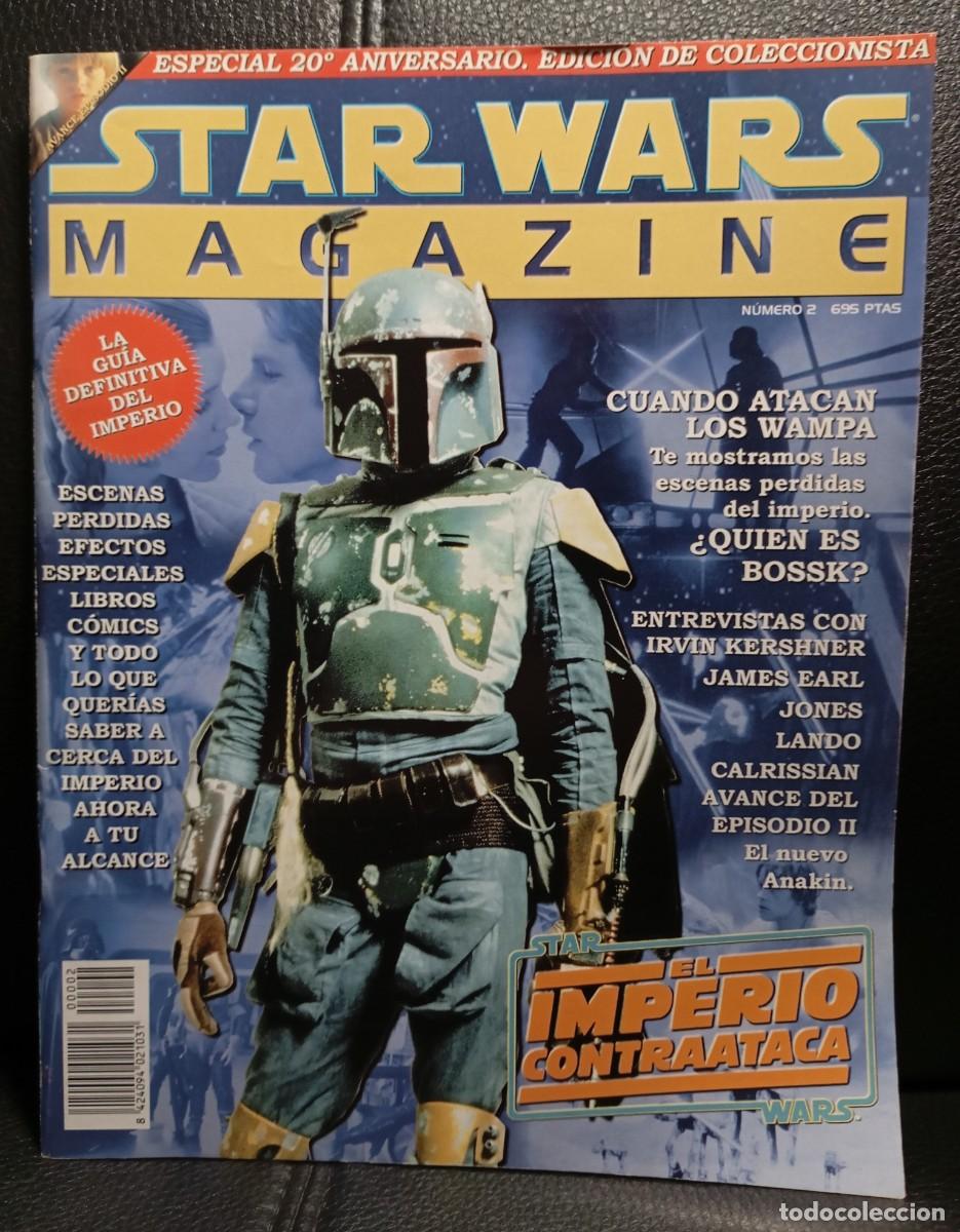 Coleccionismo de Revistas y Peri&oacute;dicos: STAR WARS - REVISTA - STAR WARS MAGAZINE - NUMERO 2 - JUNIO 2000 - JAMES EARL JONES