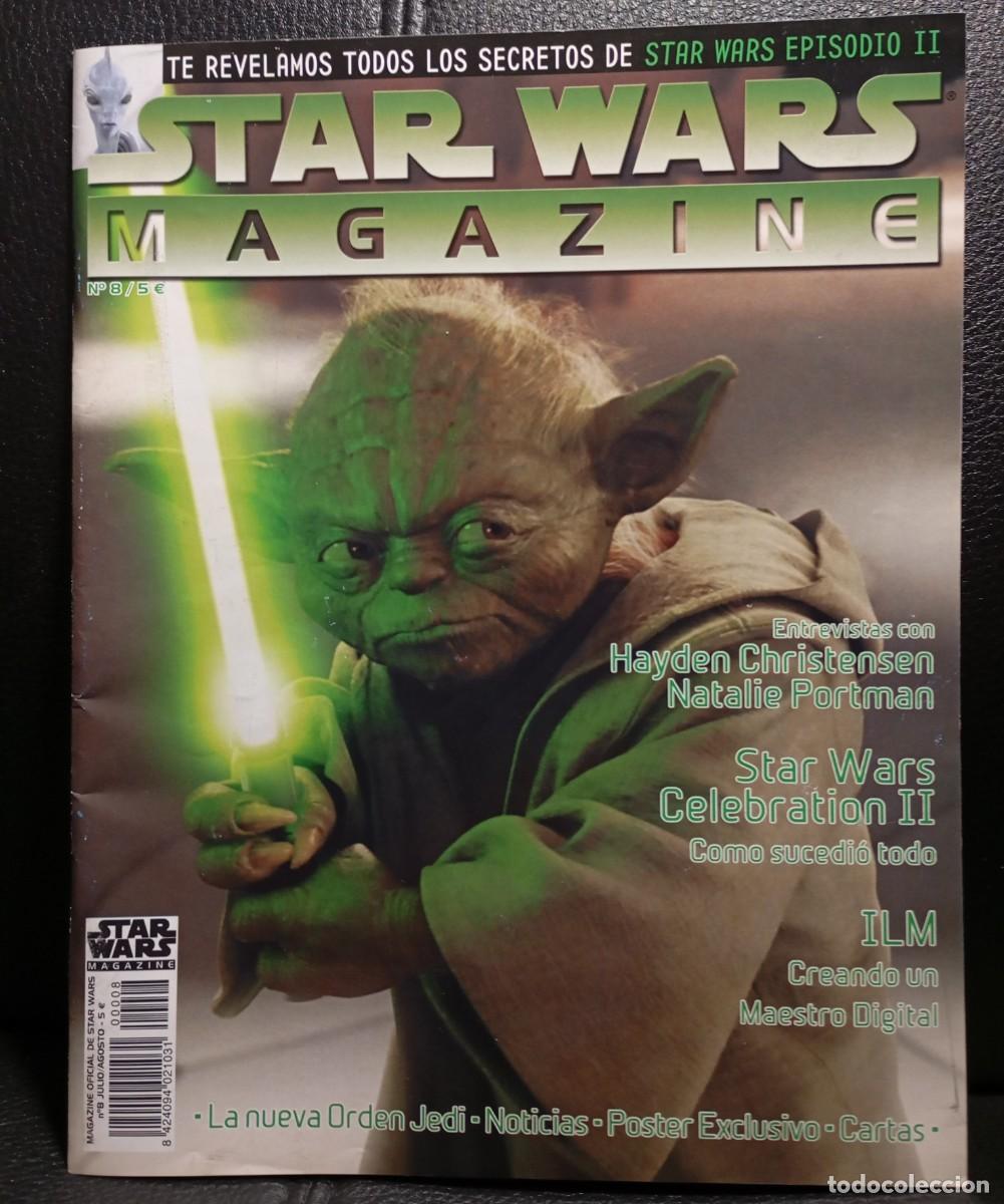 Coleccionismo de revistas y peri&oacute;dicos: STAR WARS - REVISTA - STAR WARS MAGAZINE - NUMERO 8 - JULIO/AGOSTO 2002 - HAYDEN CHRISTENSEN