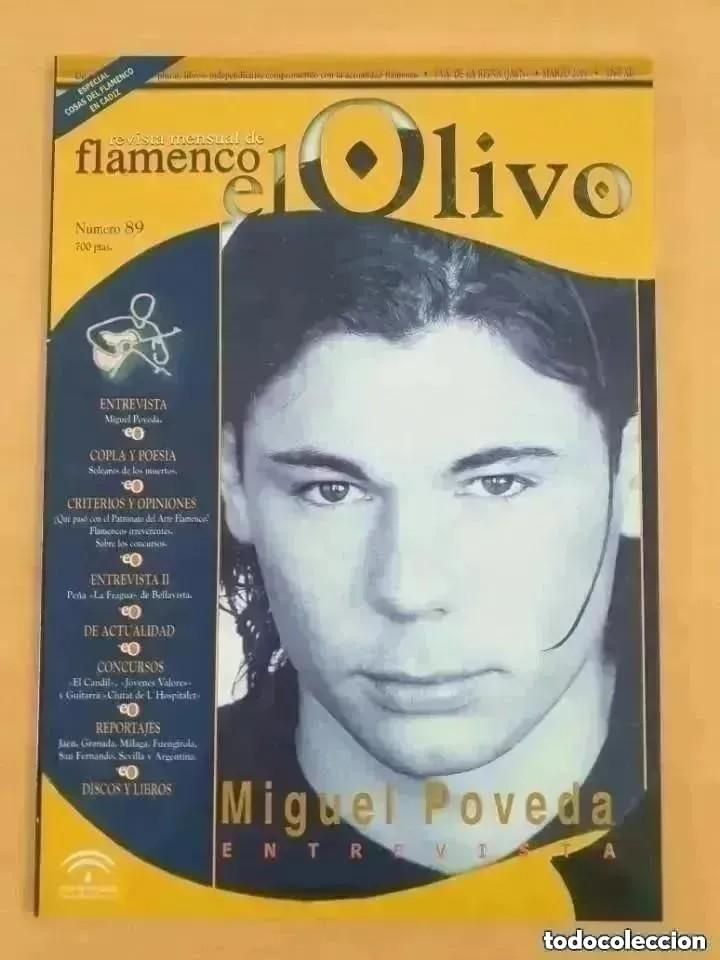 Coleccionismo de revistas y peri&oacute;dicos: REVISTA FLAMENCO EL OLIVO NUM 89. MIGUEL POVEDA