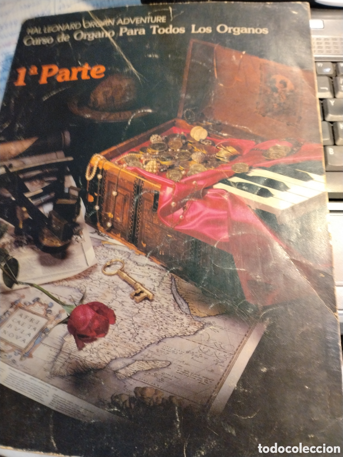 Collezionismo di Riviste e Giornali: CURSO DE ORGANO PARA TODOS LOS ORGANOS 1&ordm; PARTE - HAL LEONARD ORGAN AVENTURE