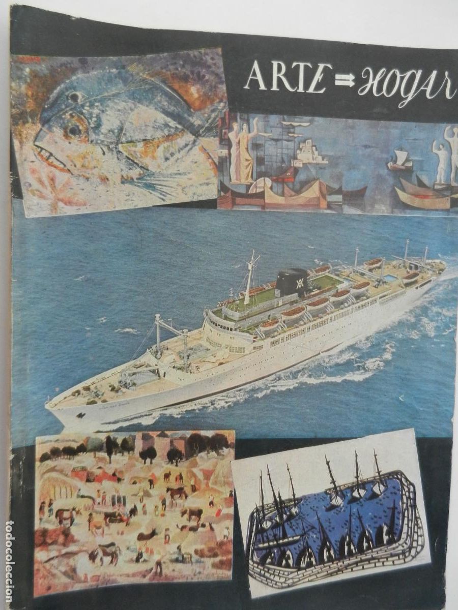 Collezionismo di Riviste e Giornali: ARTE - HOGAR REVISTA N&ordm; 187- NOVIEMBRE 1960 - 20 A&Ntilde;OS DE ARTE EN LA GALERIA BIOSCA