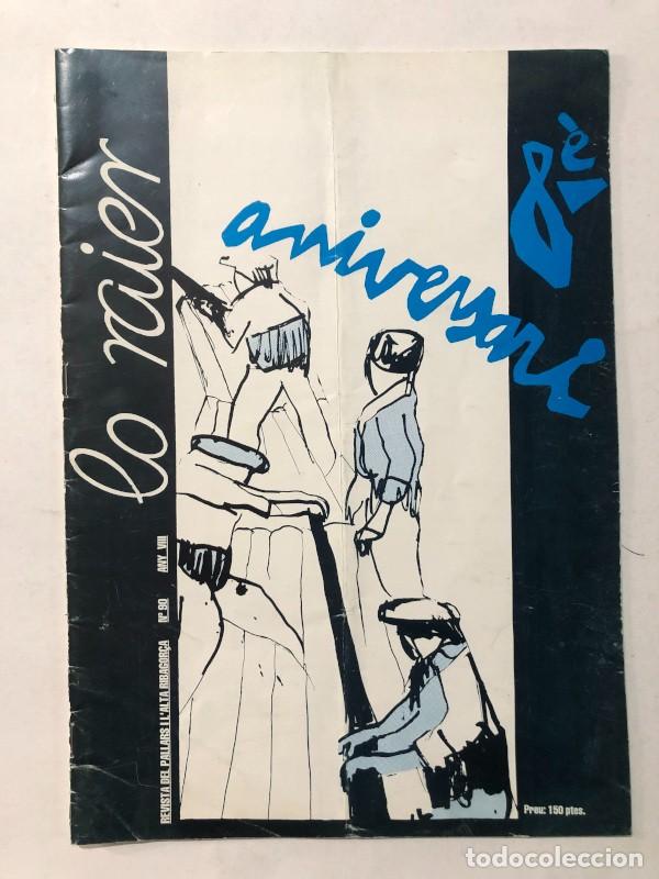 Coleccionismo de revistas y peri&oacute;dicos: REVISTA DEL PALLARS I L'ALTA RIBAGOR&Ccedil;A / LO RAIER / TREMP A&Ntilde;O 1983 / LLEIDA