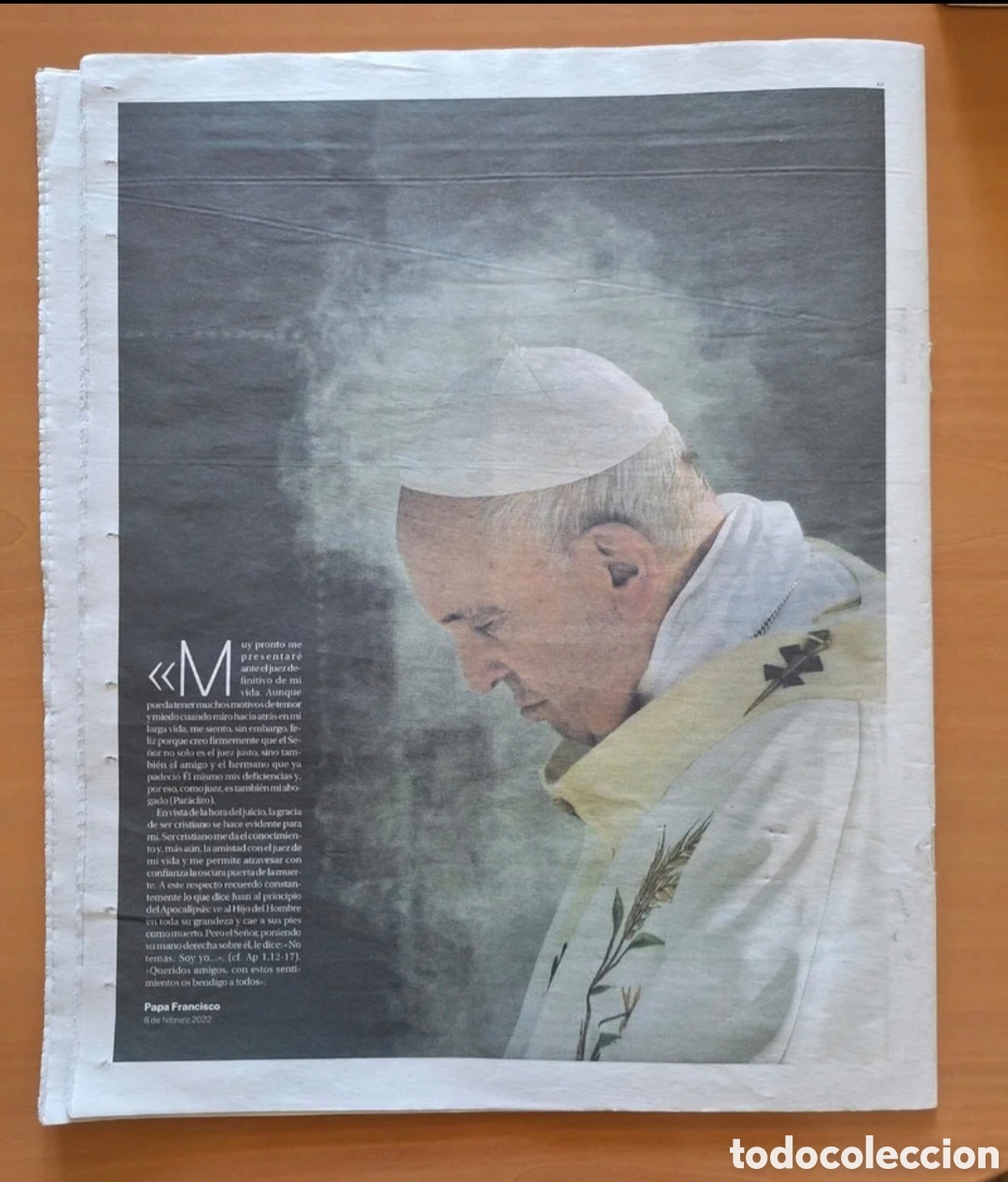 Coleccionismo de Revistas y Peri&oacute;dicos: Edici&oacute;n especial muerte Papa Francisco. 64 p&aacute;ginas