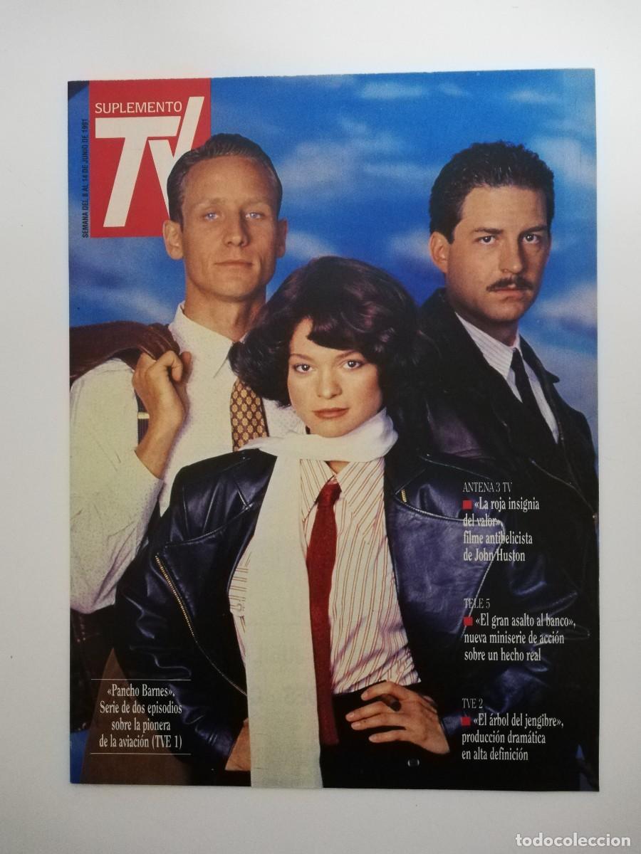 Sammeln von Zeitschriften und Zeitungen: REVISTA SUPLEMENTO TV A&Ntilde;O 1991 N&ordm; 189 - VALERIE VERTINELLI