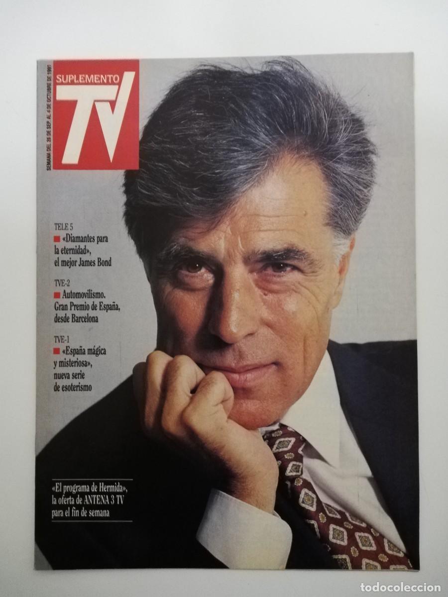 Sammeln von Zeitschriften und Zeitungen: REVISTA SUPLEMENTO TV A&Ntilde;O 1991 N&ordm; 205 - JESUS HERMIDA