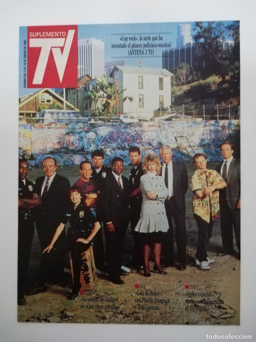 Collection Magazines and Newspapers: REVISTA SUPLEMENTO TV A&Ntilde;O 1992 N&ordm; 219 - RONNIE COX