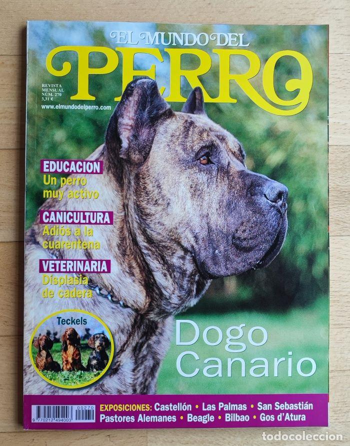 Coleccionismo de revistas y peri&oacute;dicos: REVISTA 'EL MUNDO DEL PERRO'. N&ordm; 270