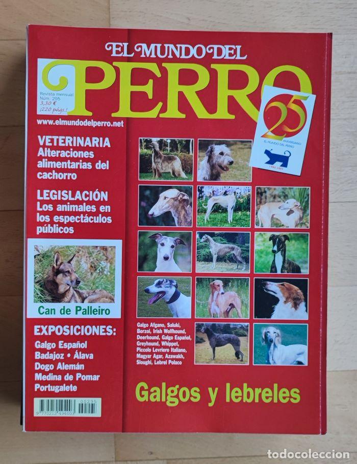 Coleccionismo de Revistas y Peri&oacute;dicos: REVISTA 'EL MUNDO DEL PERRO'. N&ordm; 295
