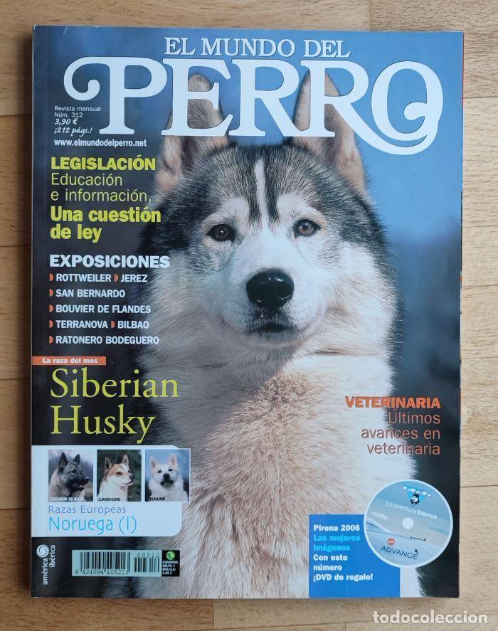 Coleccionismo de Revistas y Peri&oacute;dicos: REVISTA 'EL MUNDO DEL PERRO'. N&ordm; 312