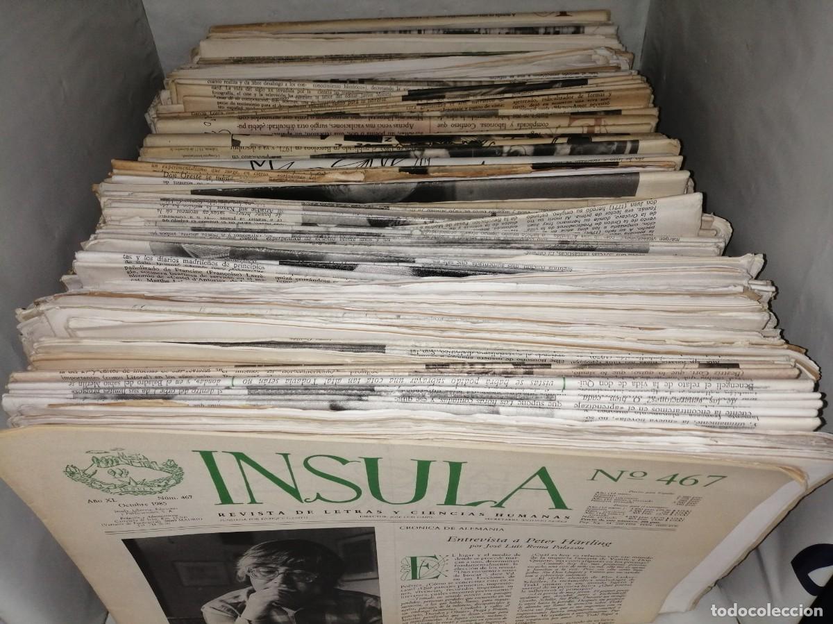 Collection Magazines and Newspapers: PACK 150 Revistas &Iacute;NSULA (1970 a 1996 aprox (Con numeraci&oacute;n no consecutiva)