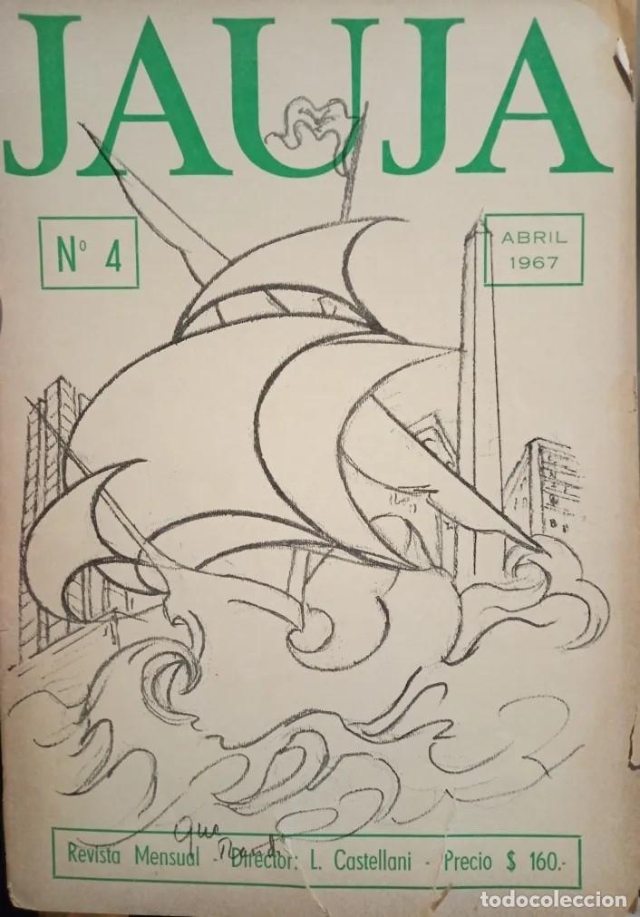 Coleccionismo de Revistas y Peri&oacute;dicos: Revista Mensual Jauja - N&uacute;mero 4 - Abril 1967 - LEONARDO CASTELLANI - LM