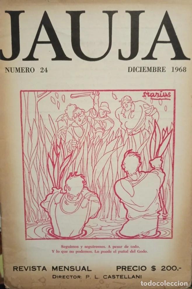 Coleccionismo de Revistas y Peri&oacute;dicos: Revista Mensual Jauja - N&uacute;mero 24 - Diciembre 1968 - LEONARDO CASTELLANI - LM