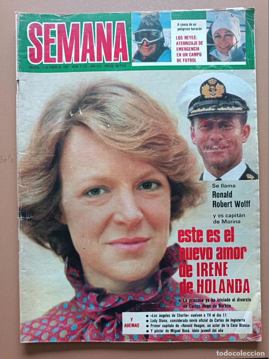 Coleccionismo de Revistas y Peri&oacute;dicos: SEMANA- N&Uacute;MERO- 2135