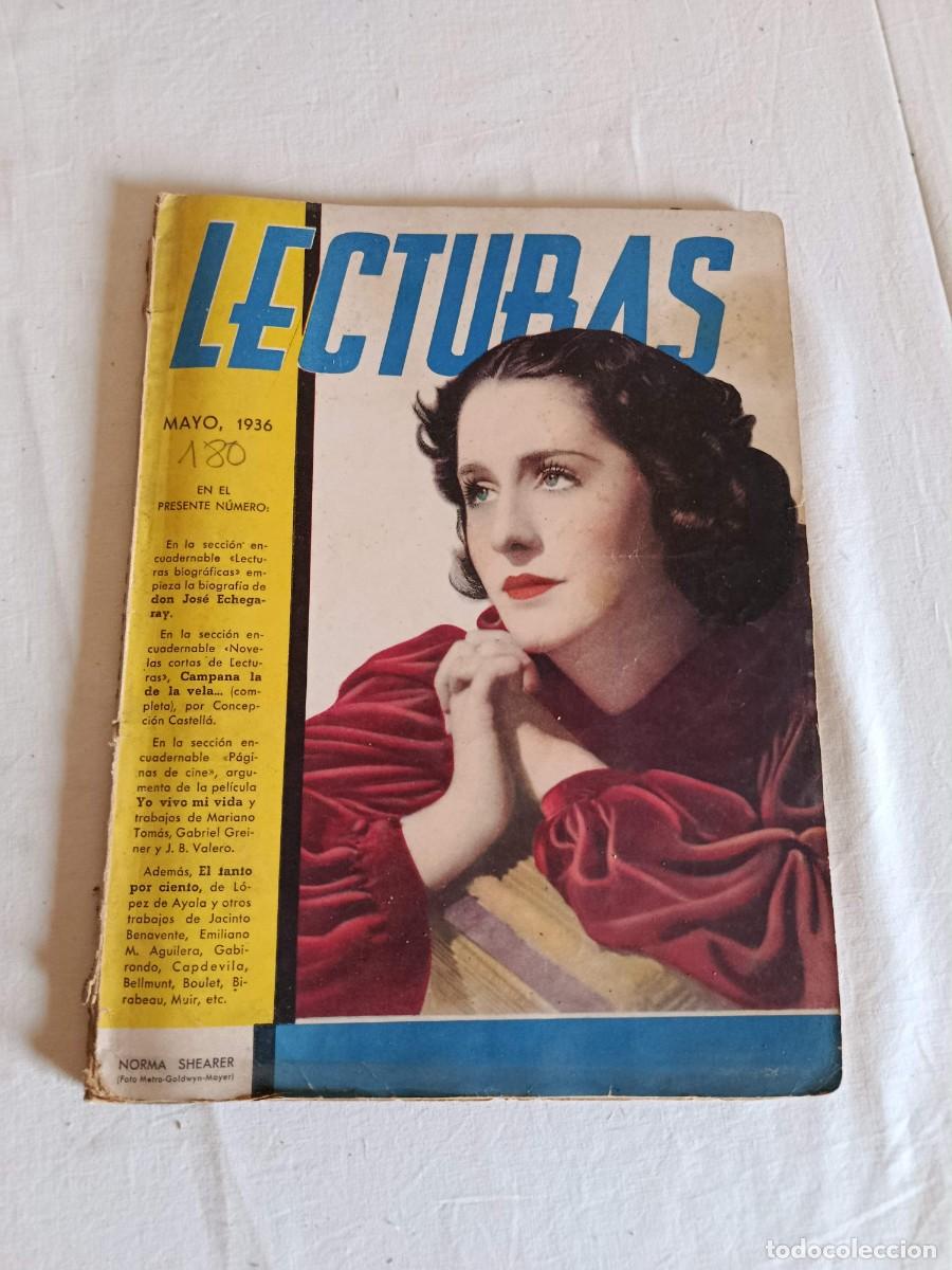 Coleccionismo de revistas y peri&oacute;dicos: Revista Lecturas mayo 1936