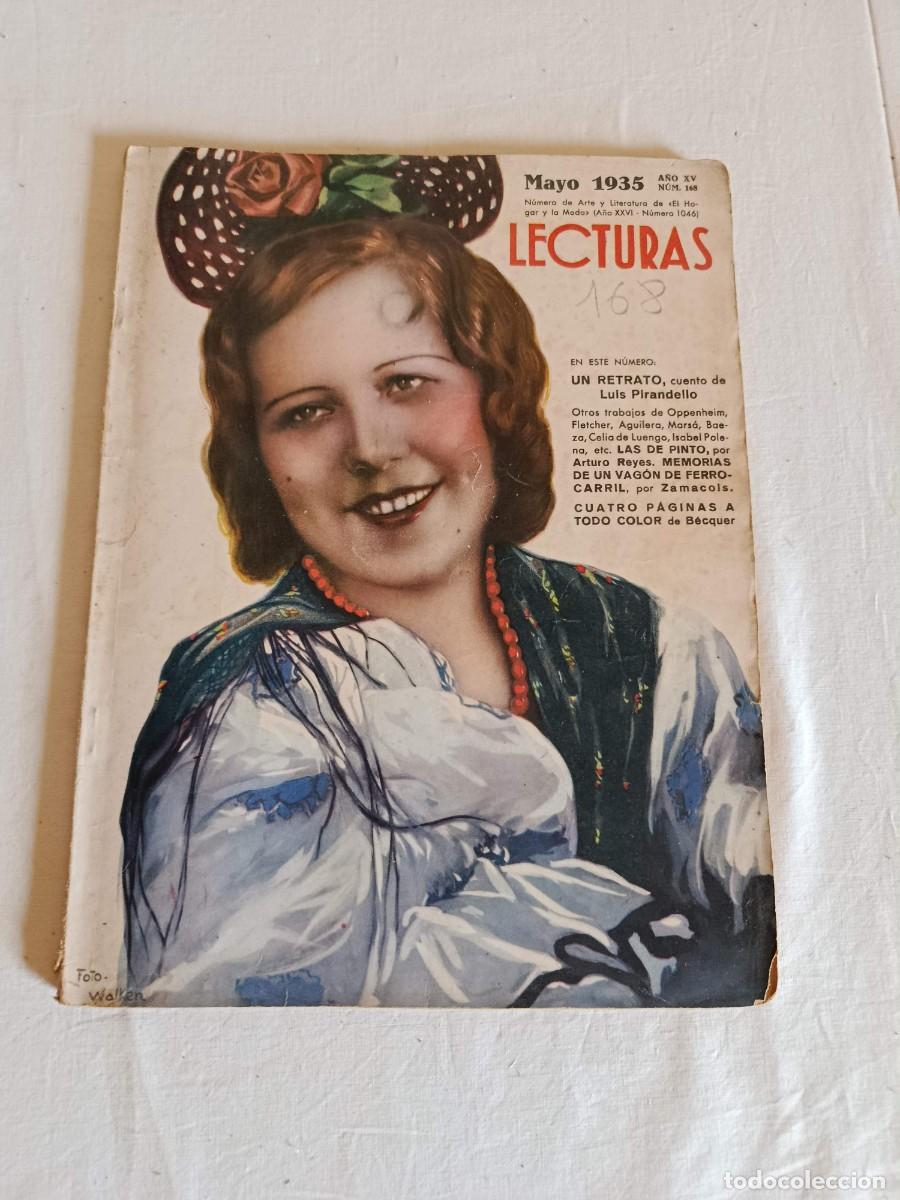 Coleccionismo de revistas y peri&oacute;dicos: Revista Lecturas mayo 1935