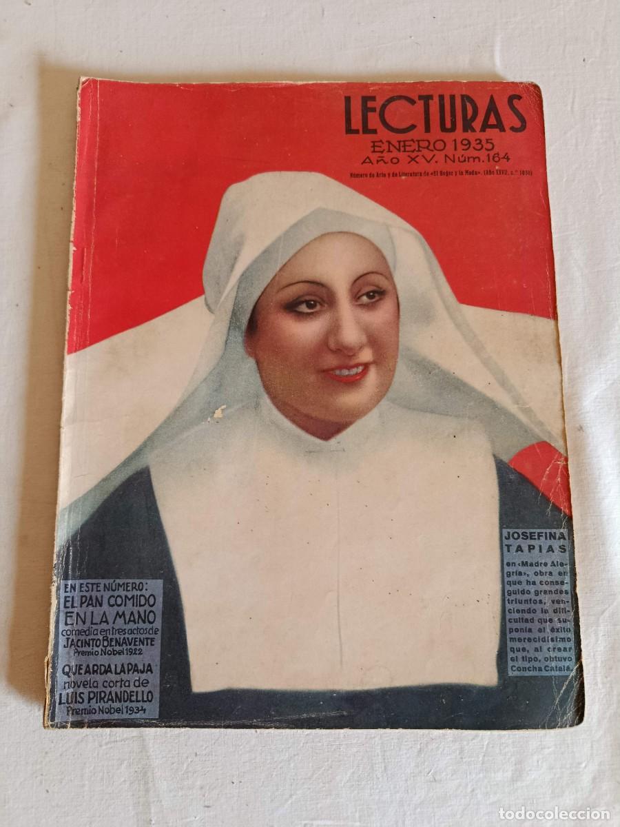 Coleccionismo de Revistas y Peri&oacute;dicos: Revista Lecturas enero 1935