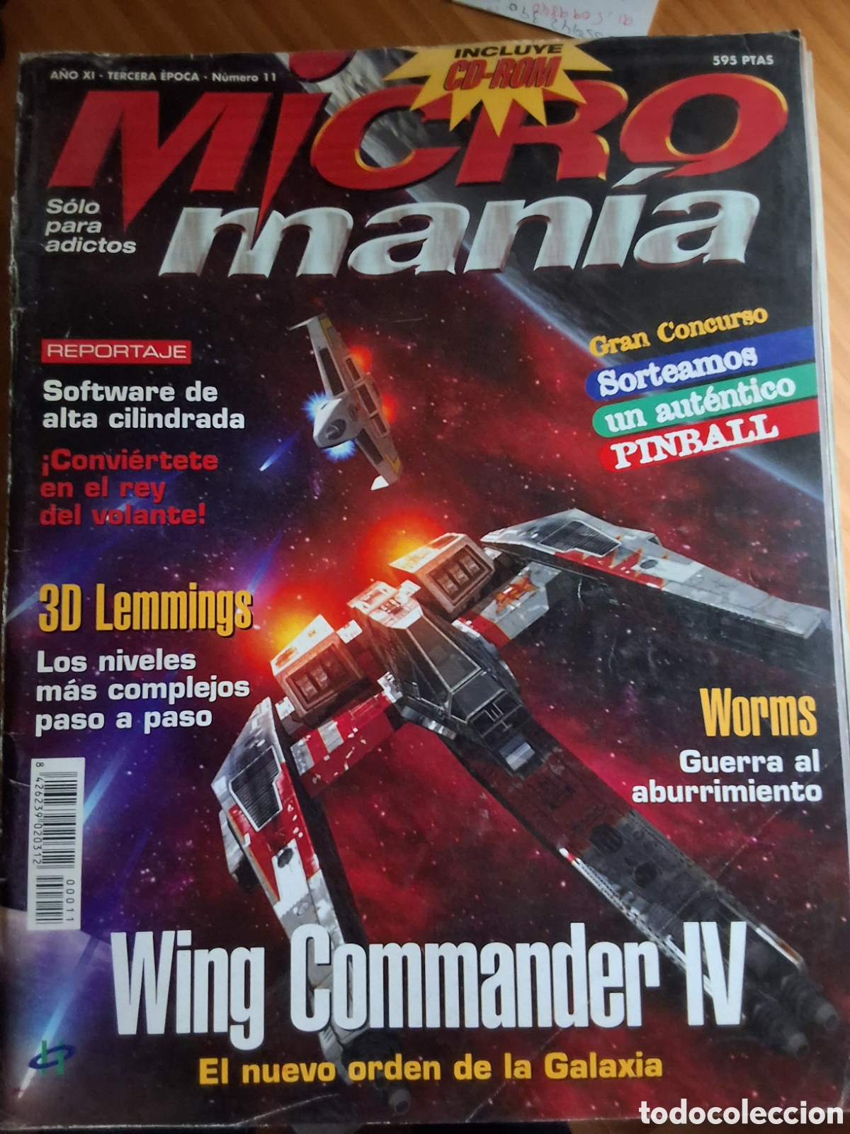 Coleccionismo de Revistas y Peri&oacute;dicos: Micromania tercera &eacute;poca revista juegos n&uacute;mero 11 wing commander IV
