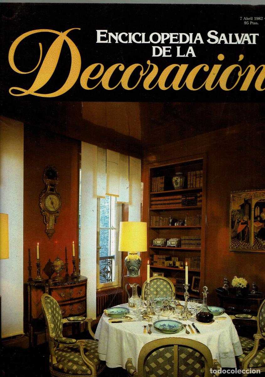 Coleccionismo de Revistas y Peri&oacute;dicos: ENCICLOPEDIA SALVAT DE LA DECORACI&Oacute;N / 12 / LA VIVIENDA DE UN COLECCIONISTA / AZULEJOS