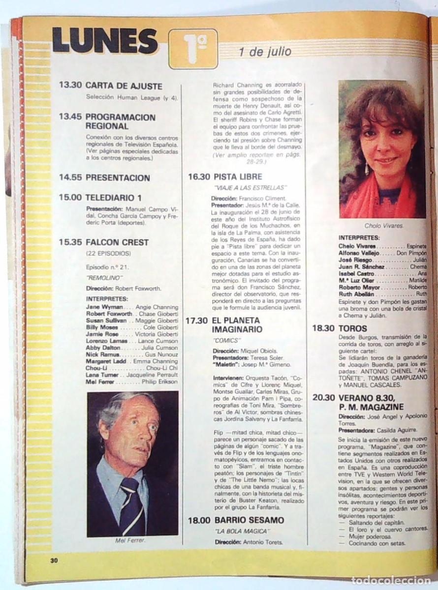 Coleccionismo de Revistas y Peri&oacute;dicos: BARRIO SESAMO CHELO VIVARES ESPINETE