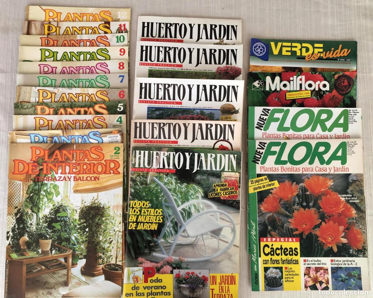 Coleccionismo de Revistas y Peri&oacute;dicos: Lote de 20 revistas de plantas