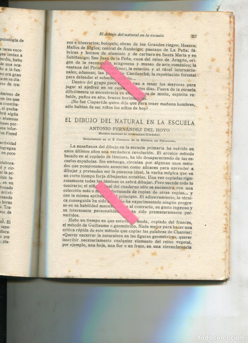Coleccionismo de Revistas y Peri&oacute;dicos: REVISTA A&Ntilde;O 1936 PEDAGOGIA DIBUJO ANTONIO FERNANDEZ DEL HOYO ALCARACEJOS CORDOBA CONCEPCION MAJANO