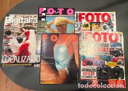Collezionismo di Riviste e Giornali: Revistas de fotogafia: Gadget foto 6 y 7 - Foto profesional 16 y 39 - Digital foto 129