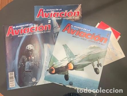 Coleccionismo de Revistas y Peri&oacute;dicos: EL MUNDO DE LA AVIACION - fasciculos 1 y 2 - Planeta de agostini 1989