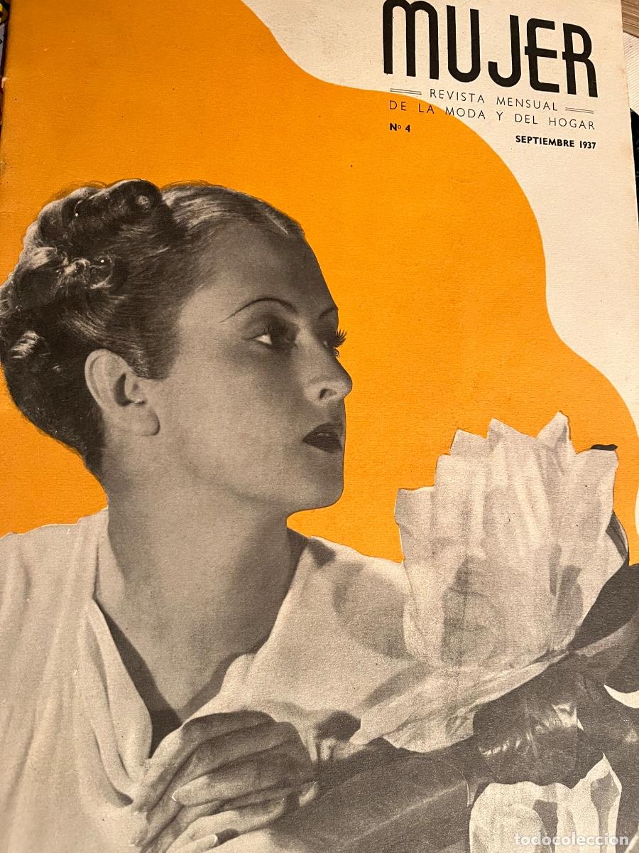 Collection Magazines and Newspapers: Mujer, 1937 , n.4, septiembre. Revista de moda